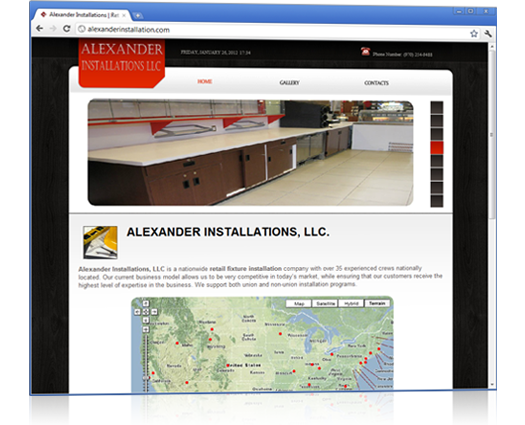 Alexander Installations Photo Management System Design by Oribital Studios